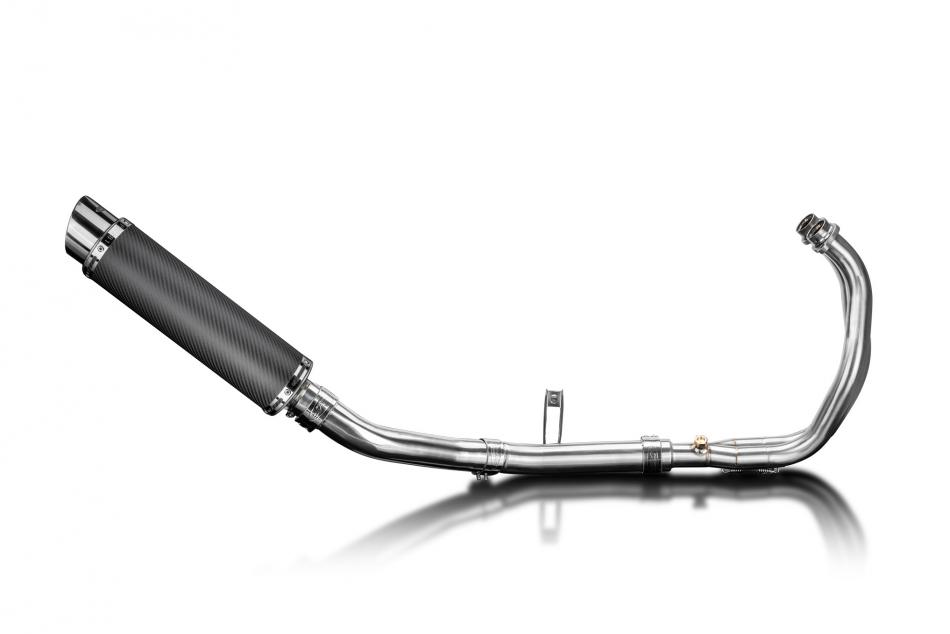 Yamaha XSR700 2021-2024 Echappement Complet 2-1 Silencieux 350mm Rond Carbone