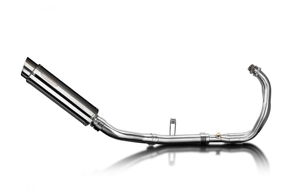 Yamaha XSR700 2021-2024 Echappement Complet 2-1 Silencieux 350mm Rond Inox