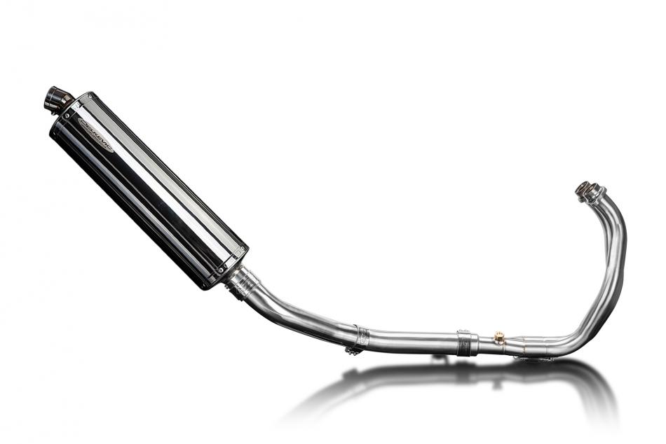 Yamaha XT700 Tenere 19-23 Echappement Complet 2-1 Silencieux 450mm Ovale Inox