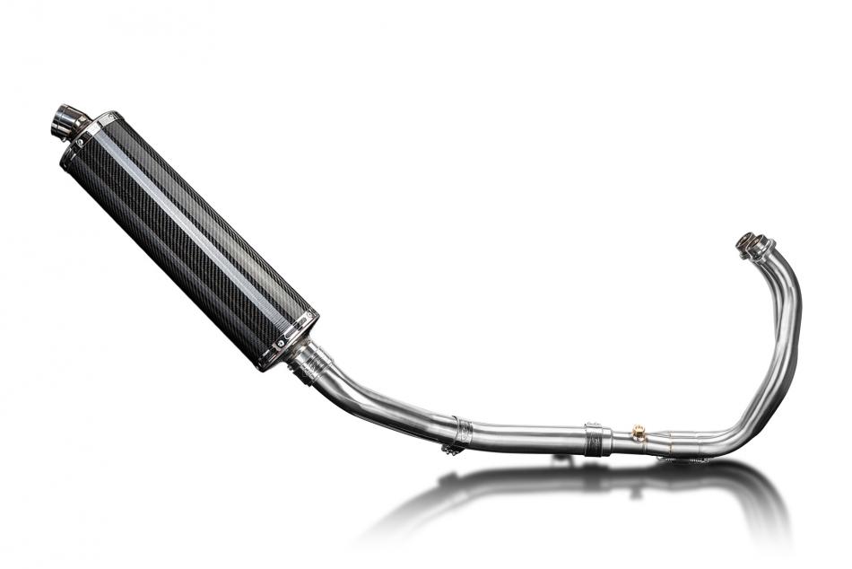Yamaha XT700 Tenere 19-23 Echappement Complet 2-1 Silencieux 450mm Ovale Carbone