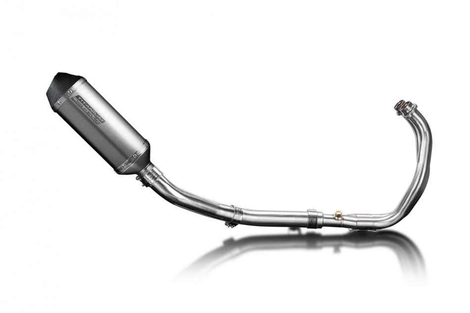 Yamaha XT700 Tenere 19-23 Echappement Complet 2-1 Silencieux 260mm XOvale Titane