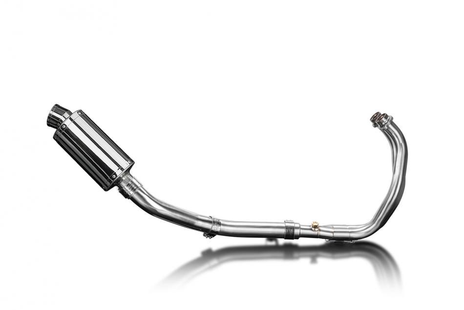 Yamaha XT700 Tenere 19-23 Echappement Complet 2-1 Silencieux 225mm Ovale Inox
