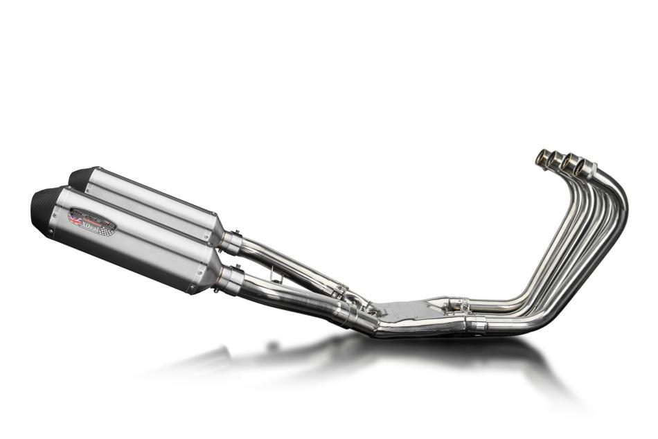 Yamaha FJ1100 1984-1985 Echappement Complet 4-2 Silencieux 343mm X-Ovale Inox