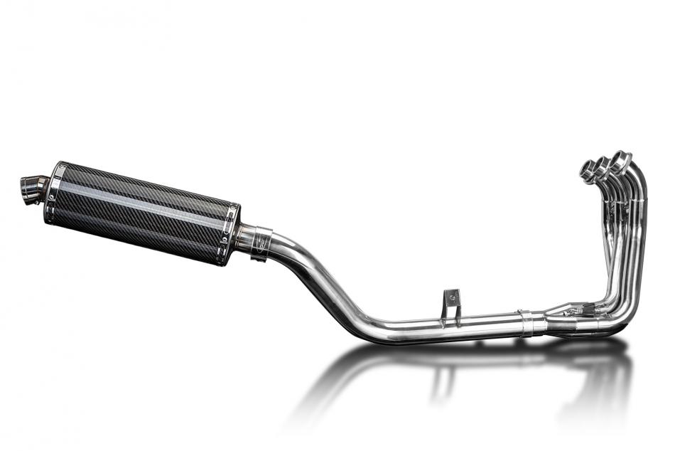 Yamaha MT-09 MT09 2021-24 Echappement Complet 3-1 Silencieux 350mm Ovale Carbone