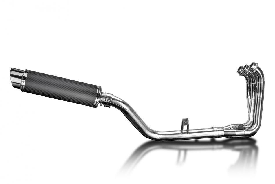 Yamaha MT-09 MT09 2021-24 Echappement Complet 3-1 Silencieux 350mm Rond Carbone