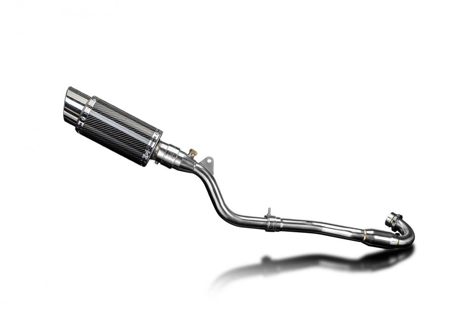 Kawasaki KLX300 2020-2024 Delkevic Echappement KIT-Silencieux 200mm Rond Carbone