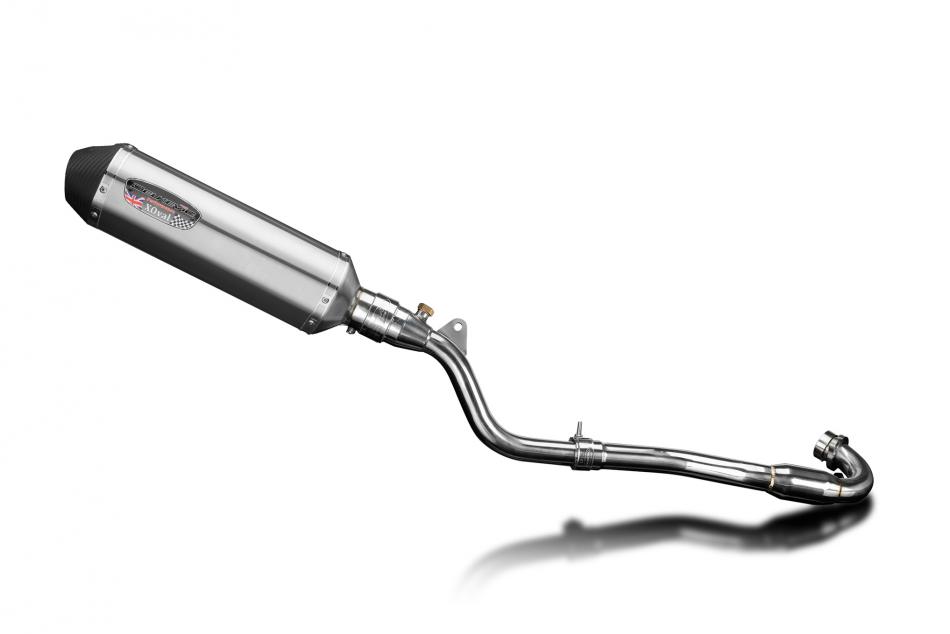 Kawasaki KLX300 2020-24 Delkevic Echappement KIT-Silencieux 343mm X-Ovale Inox