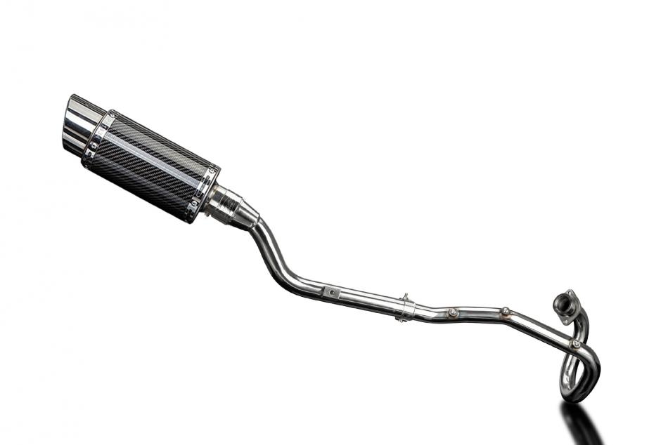 Yamaha XT225 Serow 1992-2007 Echappement Complet Silencieux 200mm Rond Carbone
