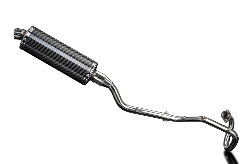 Yamaha XT225 Serow 1992-2007 Echappement Complet Silencieux 350mm Ovale Carbone