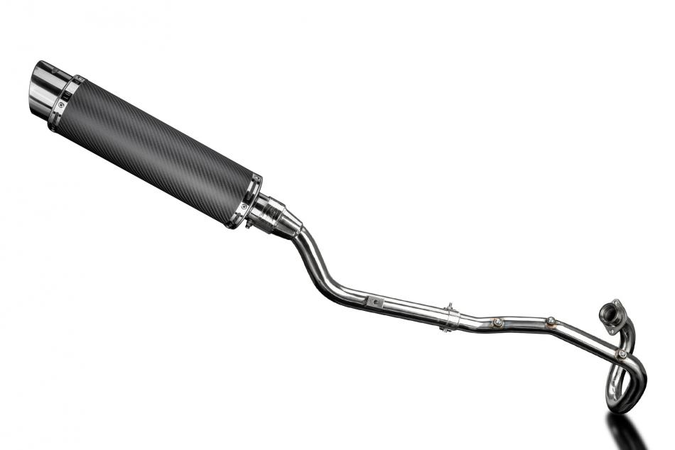 Yamaha XT225 Serow 1992-2007 Echappement Complet Silencieux 350mm Rond Carbone