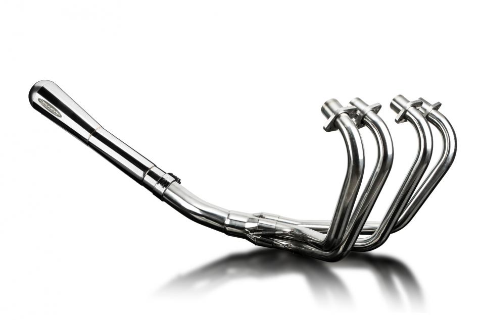 Honda CB750 K7 SOHC 77-78 Echappement 4-1 Silencieux A Cone Inverse Inox Poli