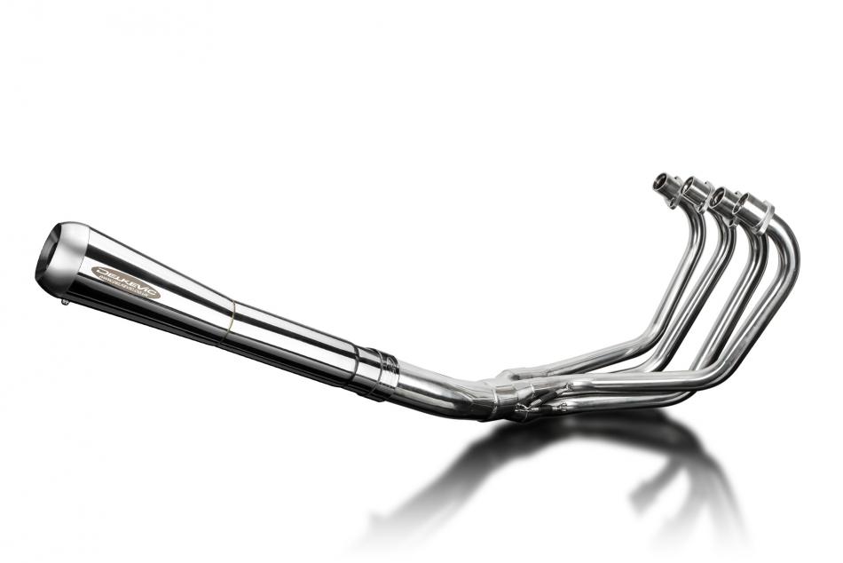 Honda CB750 F2 1977-1978 Echappement 4-1 Silencieux A Cone Inverse Inox Poli