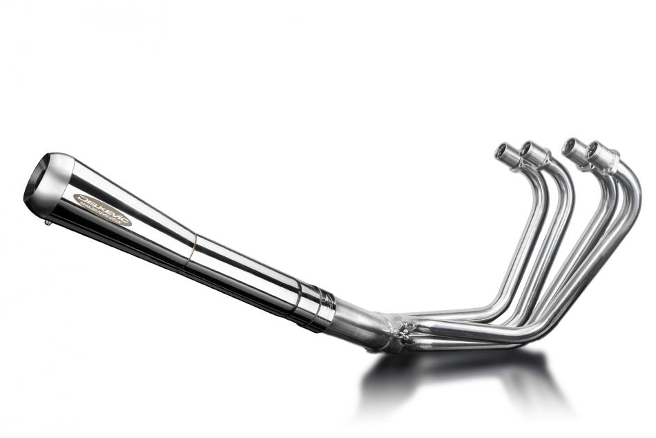 Kawasaki Z1000 A1-A2 77-78 Echappement 4-1 Silencieux A Cone Inverse Inox Poli