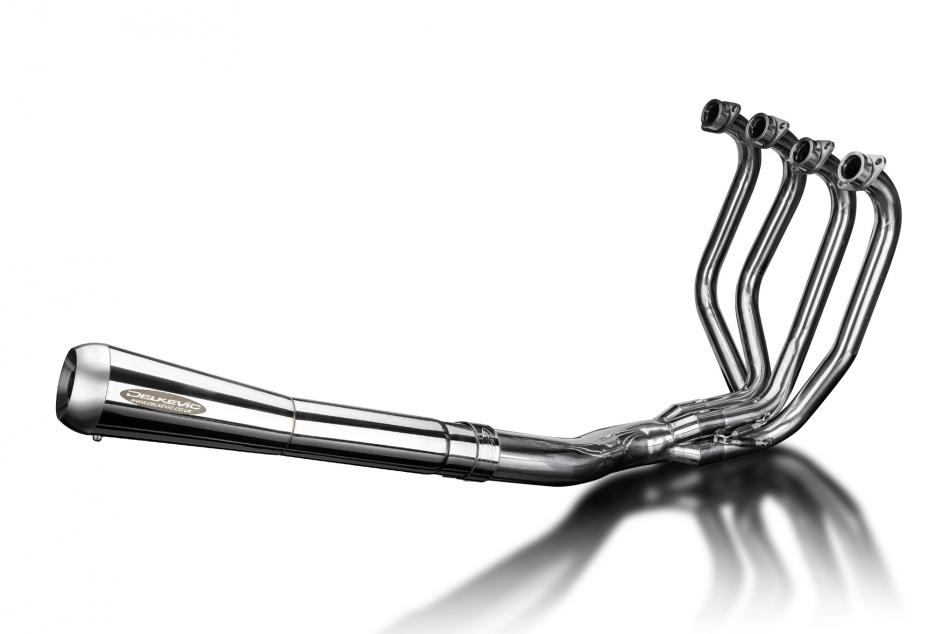 Yamaha XS1100 1978-1982 Echappement 4-1 Silencieux A Cone Inverse Inox Poli