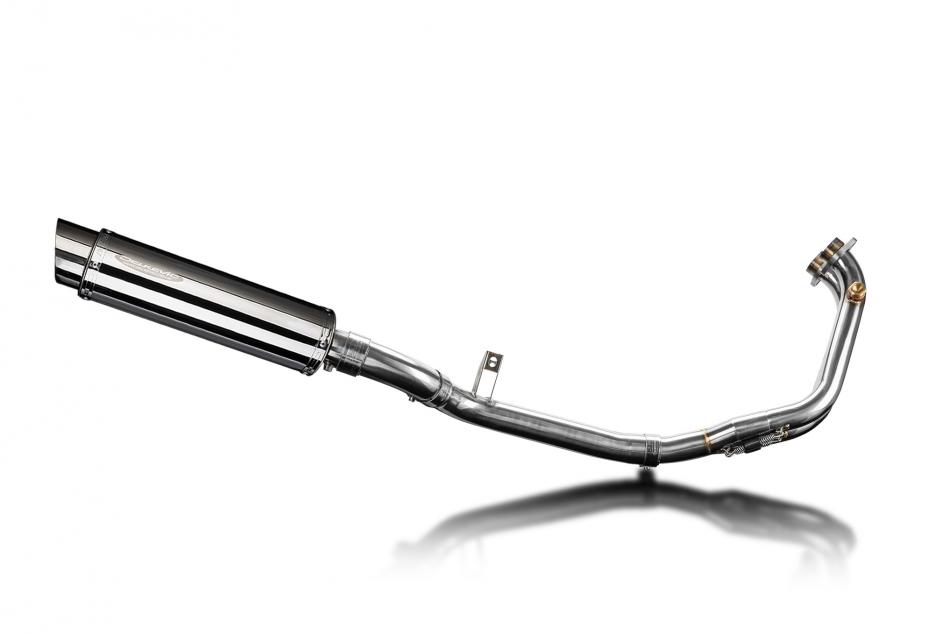 Benelli Leoncino 500 Trail 21-23 Echappement 2-1 Silencieux 350mm Rond Inox