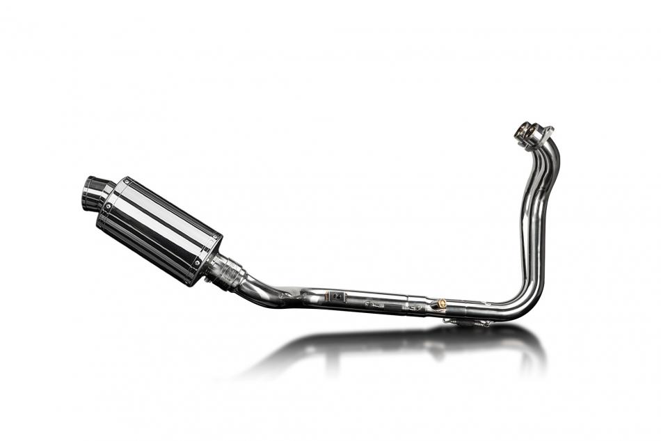 Suzuki GSX-8S 2023-2024 Echappement Complet 2-1 Silencieux 225mm Ovale Inox