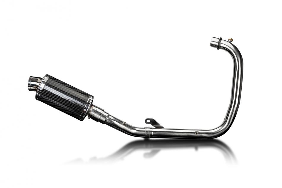 Royal Enfield Hunter 350 Rebel 22-24 Echappement Silencieux 225mm Ovale Carbone