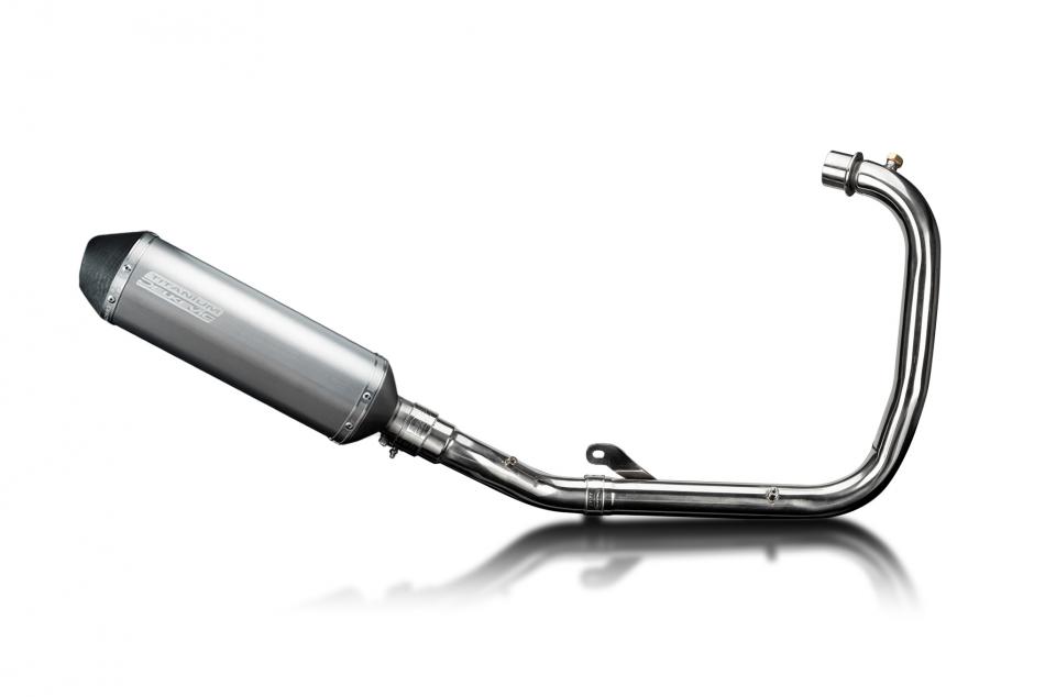 Royal Enfield Hunter 350 Rebel 22-24 Echappement Silencieux 343mm X-Ovale Titane