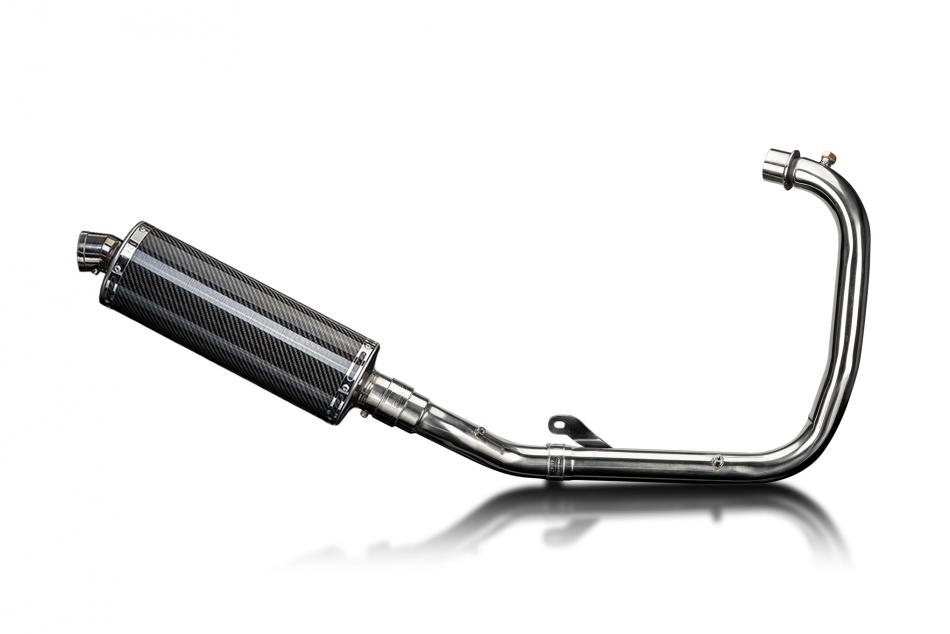Royal Enfield Hunter 350 Rebel 22-24 Echappement Silencieux 350mm Ovale Carbone