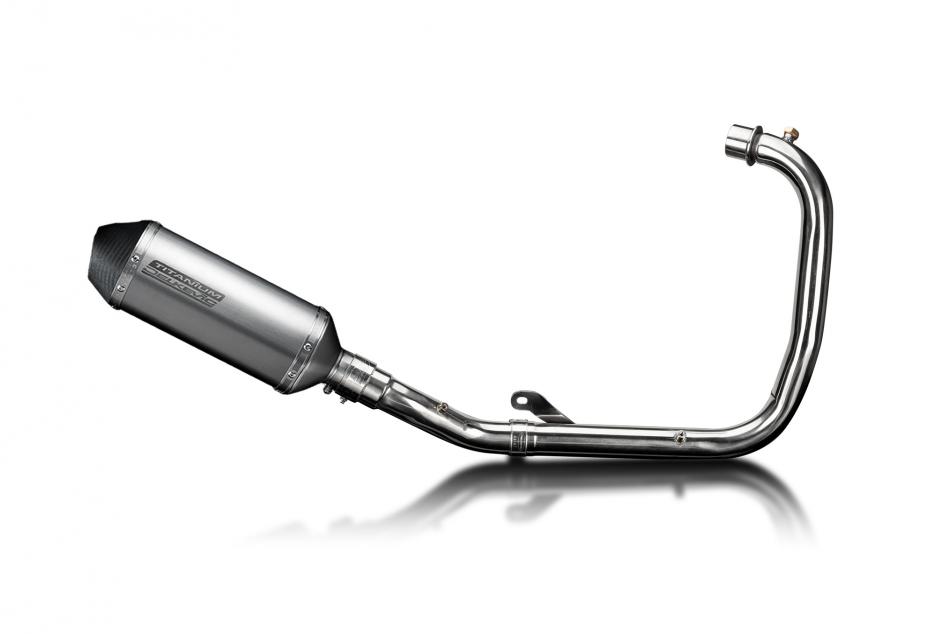 Royal Enfield Hunter 350 Rebel 22-24 Echappement Silencieux 260mm X-Ovale Titane