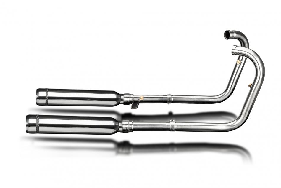 Kawasaki W650 99-06 W800 11-16 Echappement Silencieux 410mm Nez De Taureau Inox