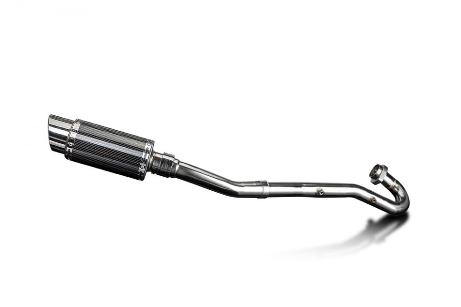 Kawasaki KLR650A 1987-2007 Echappement Complet Silencieux 200mm Rond Carbone