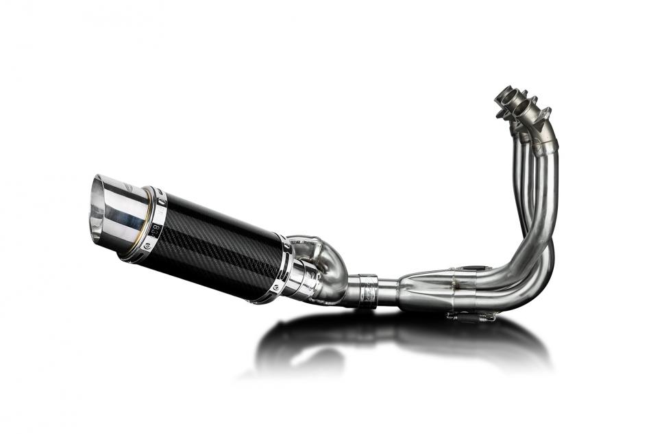 Triumph Street Triple 765RS 23-24 Echappement 3-1 Silencieux 200mm Rond Carbone