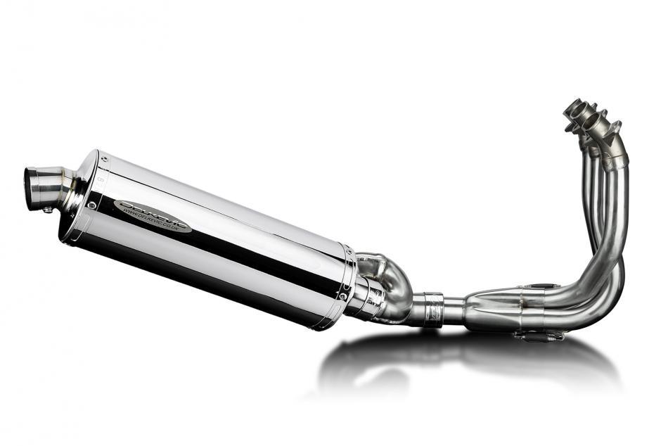 Triumph Street Triple 765RS 23-24 Echappement 3-1 Silencieux 350mm Ovale Inox