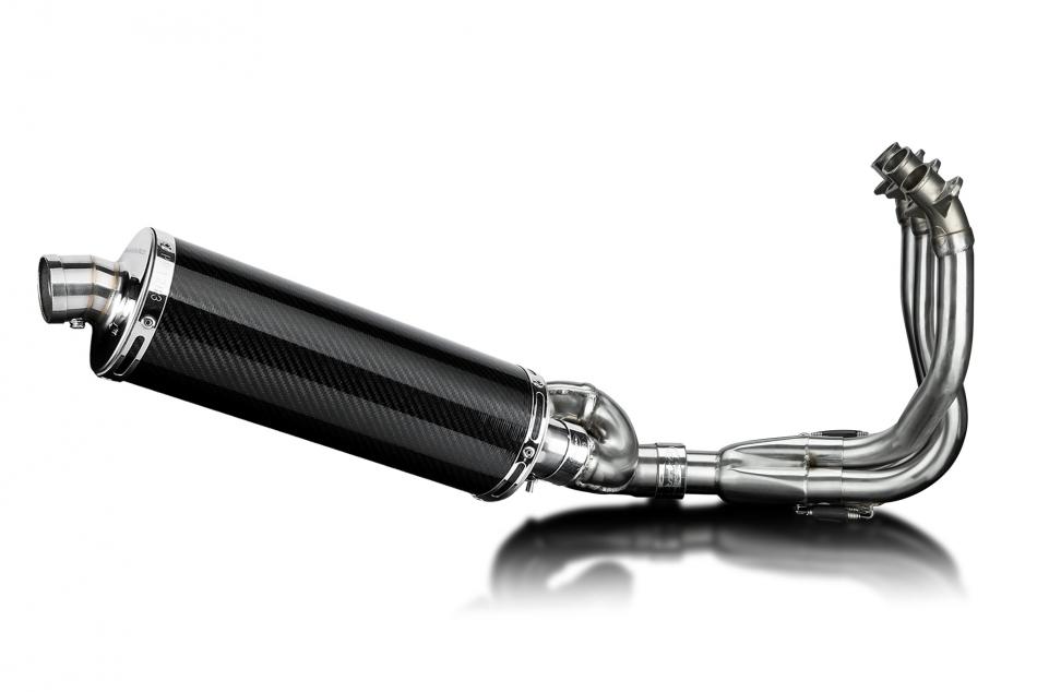 Triumph Street Triple 765RS 23-24 Echappement 3-1 Silencieux 350mm Ovale Inox