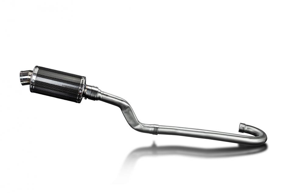 Yamaha XT500 TT500 1977-1981 Echappement Complet Silencieux 225mm Ovale Carbone