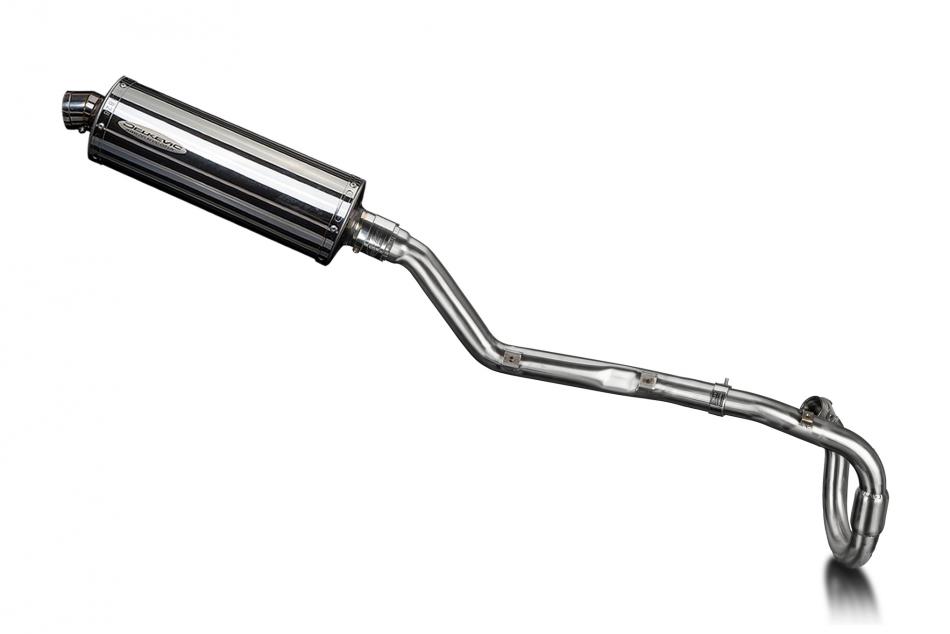 Suzuki DRZ400E DR-Z400E 2000-09 Echappement Complet Silencieux 350mm Ovale Inox