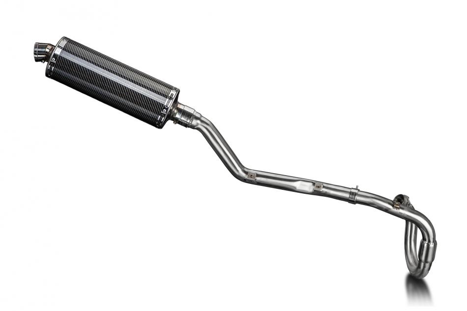 Suzuki DRZ400E DR-Z400E 00-09 Echappement Complet Silencieux 350mm Ovale Carbone