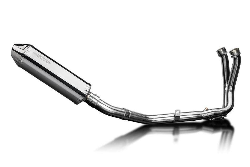 Honda CB750 Hornet 23-24 Echappement Complet 2-1 Silencieux 320mm Tri-Ovale Inox