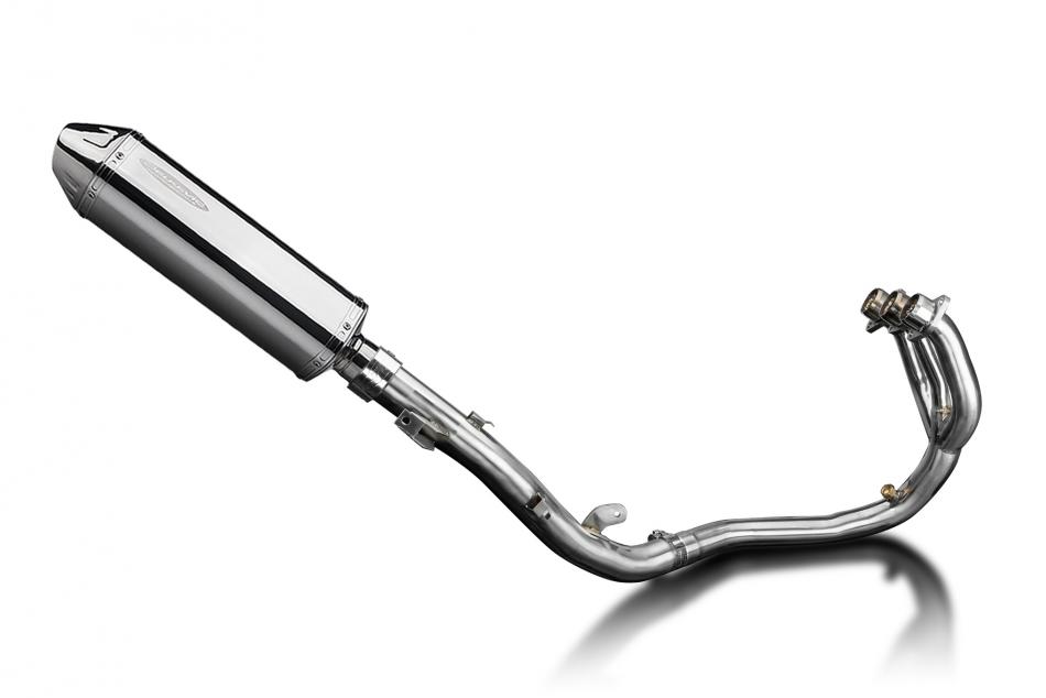 Triumph Tiger 900 GT 2020-2023 Echappement 3-1 Silencieux 320mm Tri-Ovale Inox