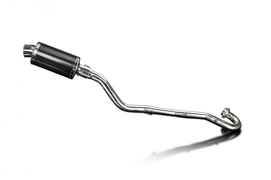 Kawasaki KLR650E 2008-2019 Echappement Complet Silencieux 225mm Ovale Carbone