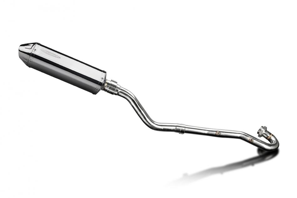 Kawasaki KLR650E 2008-2019 Echappement Complet Silencieux 320mm Tri-Ovale Inox