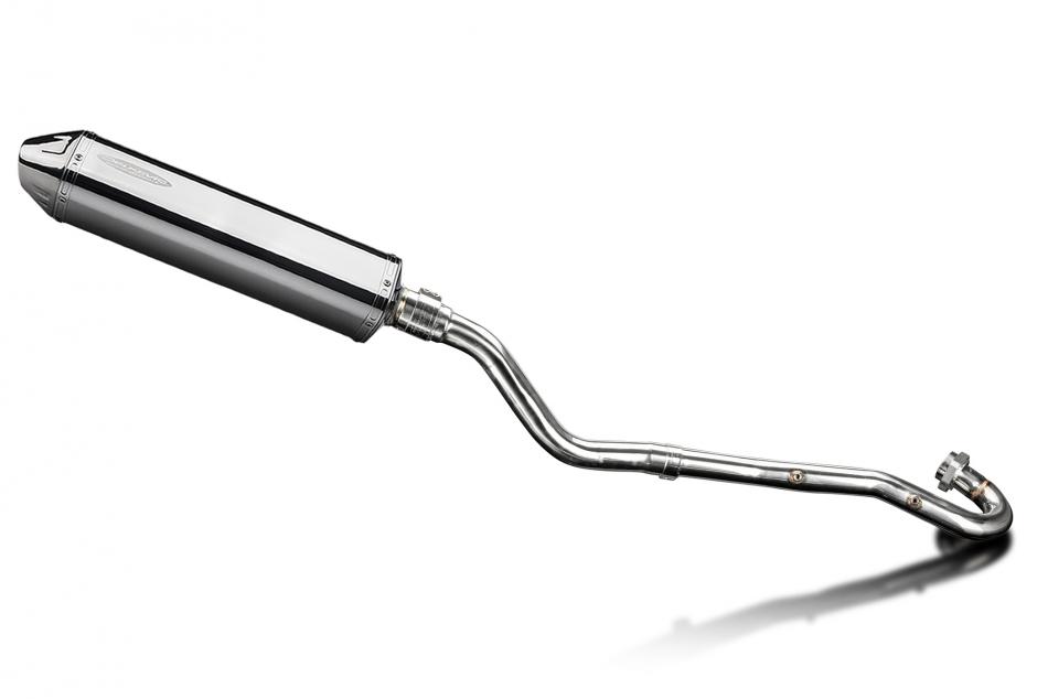 Kawasaki KLR650E 2008-2019 Echappement Complet  Silencieux 420mm Tri-Ovale Inox