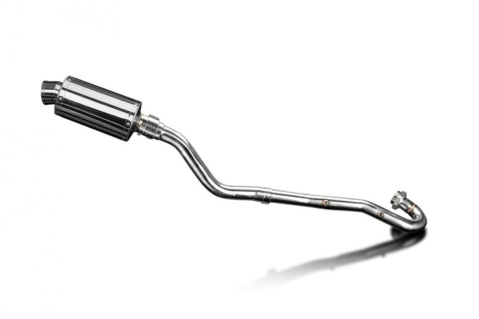 Kawasaki KLR650E 2008-2019 Echappement Complet Silencieux 225mm Ovale Inox