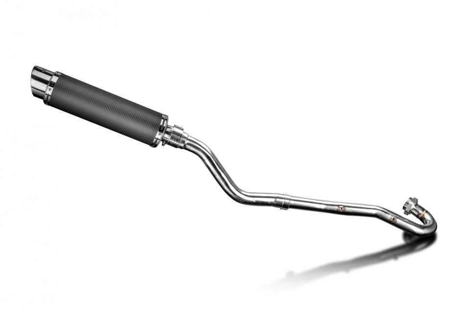 Kawasaki KLR650E 2008-2019 Echappement Complet Silencieux 350mm Rond Carbone
