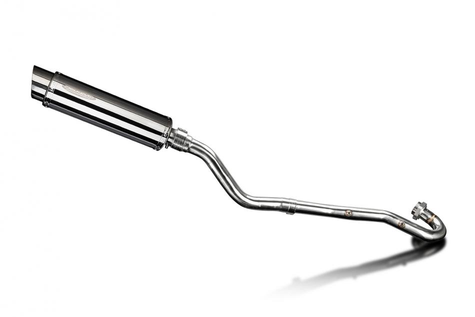 Kawasaki KLR650E 2008-2019 Echappement Complet Silencieux 350mm Rond Inox