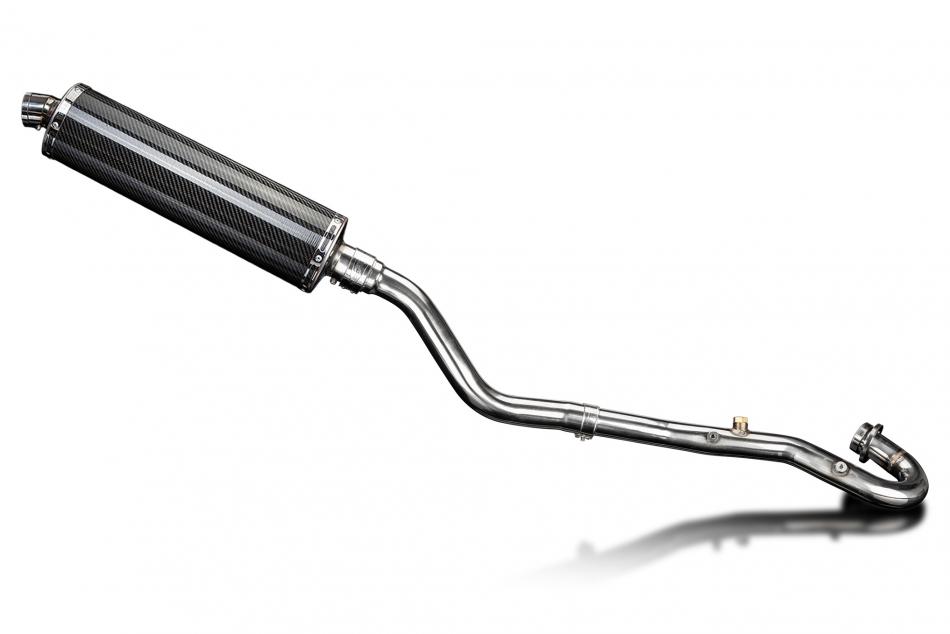 Kawasaki KLR650 Adventure Traveler 22-25 Echappement Complet 450mm Ovale Carbone