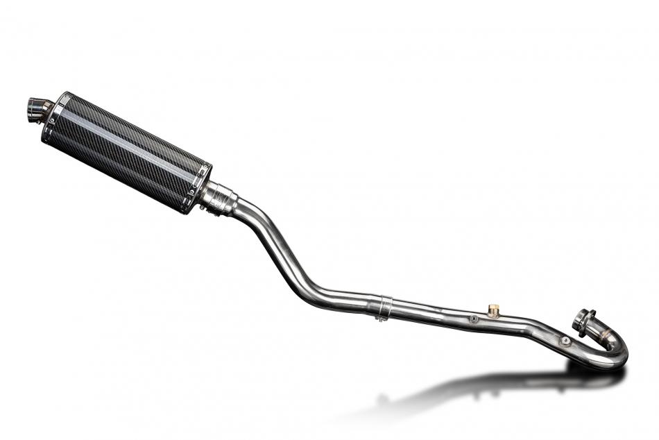 Kawasaki KLR650 Adventure Traveler 22-25 Echappement Complet 350mm Ovale Carbone