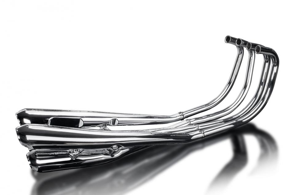 Kawasaki Z900 Z1 Z1A Z1B Z900A4 72-76 Systeme de Chambres Dechappement Chromees