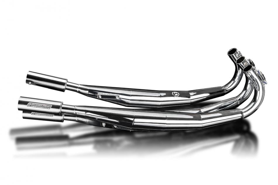 Kawasaki H2 H2A H2B H2C 1972-1975 Systeme de Chambres Dechappement Chromees