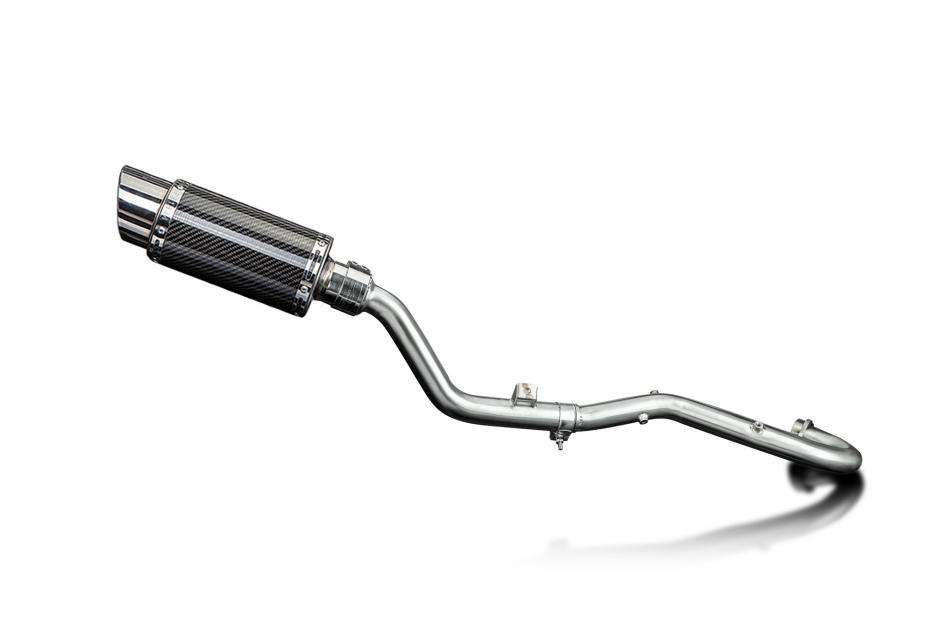 Suzuki DR350 1990-1999 Echappement Complet Silencieux 200mm Rond Carbone