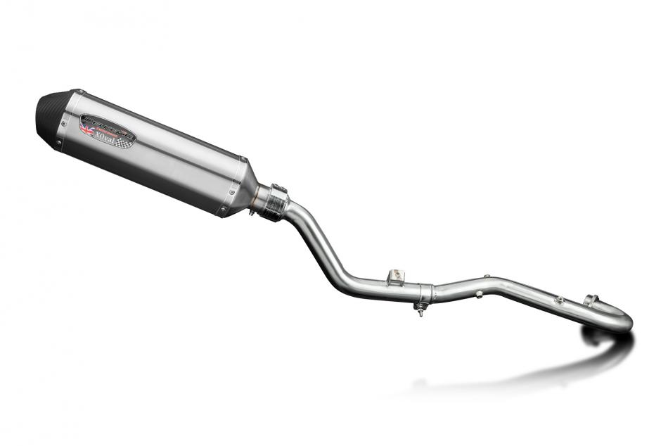 Suzuki DR350 1990-1999 Echappement Complet Silencieux 343mm X-Ovale Inox