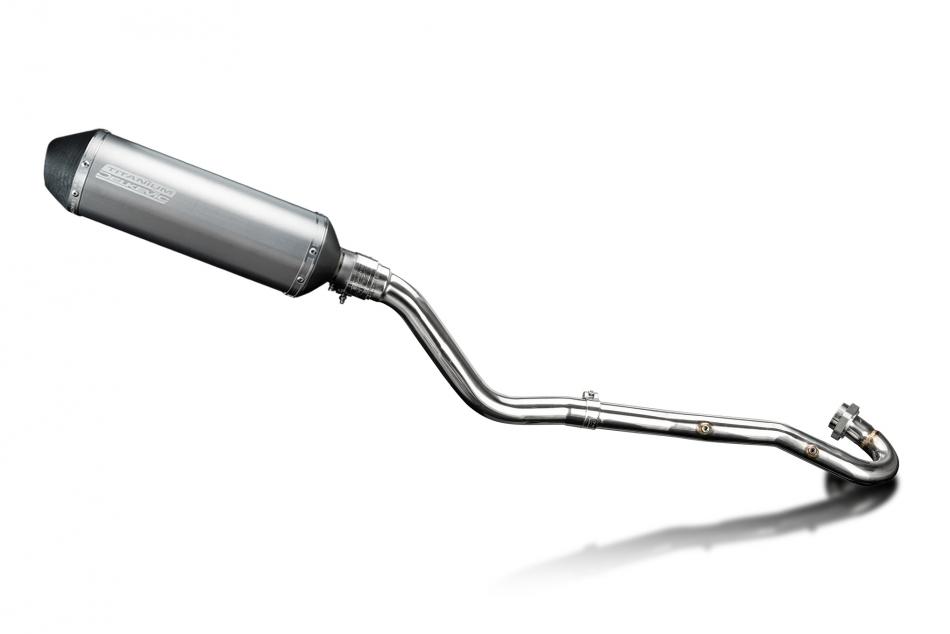 Kawasaki KLR600 KL600 85-94 Echappement Complet Silencieux 343mm X-Ovale Titane