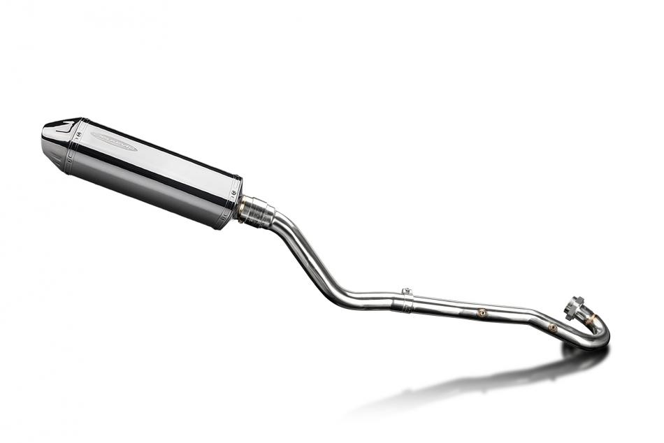 Kawasaki KLR600 KL600 85-94 Echappement Complet Silencieux 320mm Tri-Ovale Inox