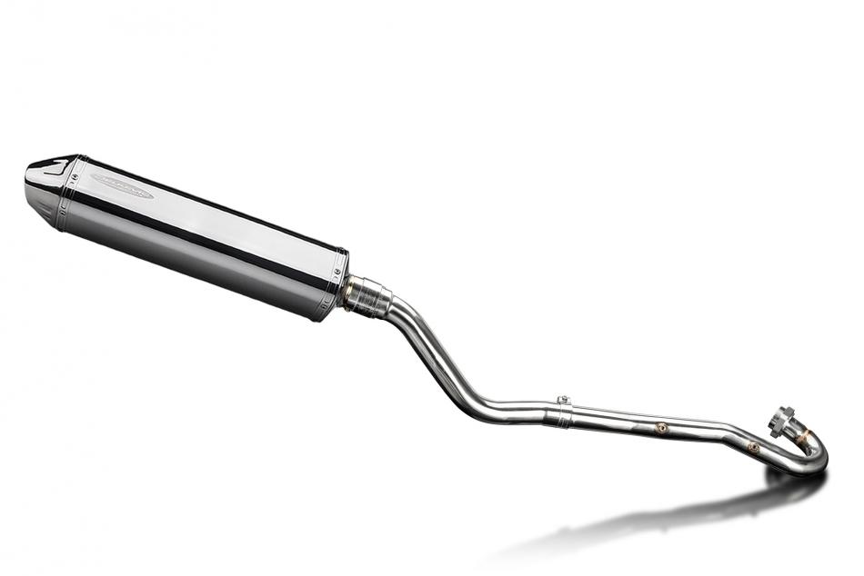 Kawasaki KLR600 KL600 85-94 Echappement Complet Silencieux 420mm Tri-Ovale Inox