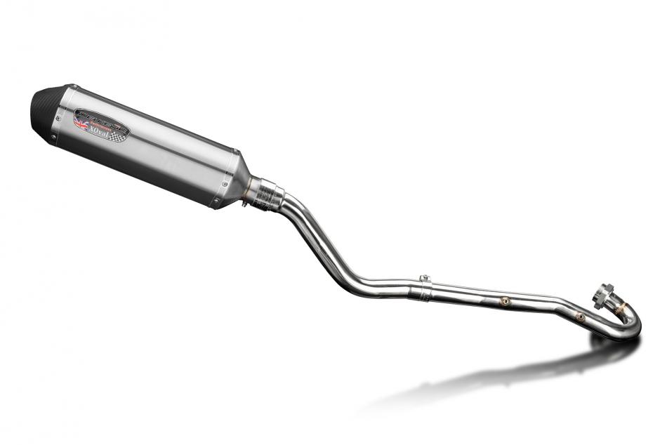 Kawasaki KLR600 KL600 85-94 Echappement Complet Silencieux 343mm X-Ovale Inox